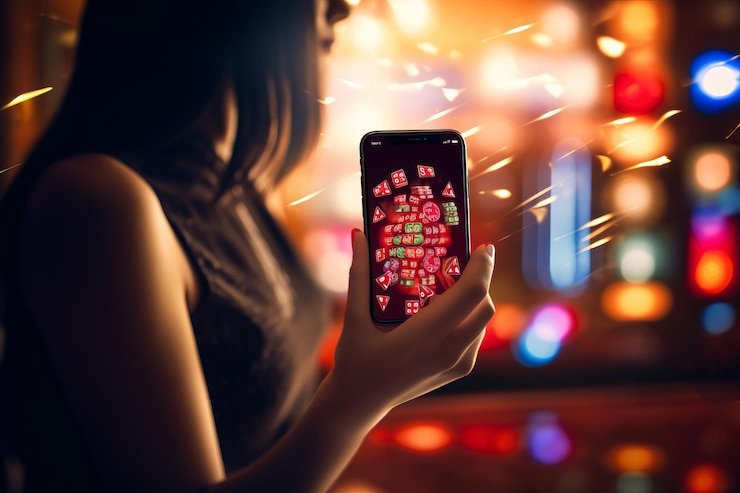 Antarmuka aplikasi mobile rusia777 menampilkan menu permainan dan opsi pembayaran